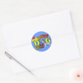Engelse Setter Agility Gifts Ronde Sticker (Envelop)