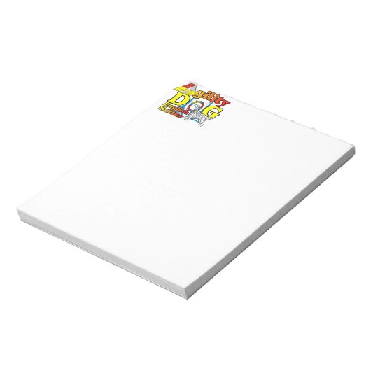 Engelse Setter Agility Notitieblok (Linkerzijde)