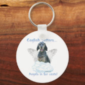 Engelse Setter Angel Sleutelhanger (Voorkant)