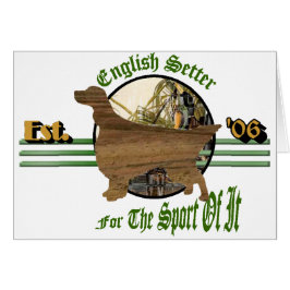 Engelse setter Art-cadeaus