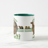 Engelse setter Art-cadeaus Mok (Midden)