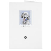 Engelse Setter Blue Belton schilder Dog Art (Achterkant)