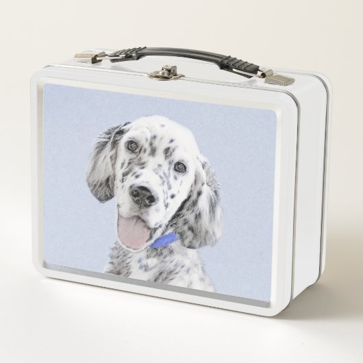 Engelse Setter Blue Belton schilder Dog Art (Voorkant)