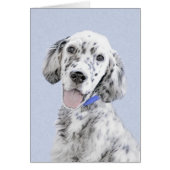 Engelse Setter Blue Belton schilder Dog Art (Voorkant)