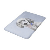Engelse Setter Blue Belton schilder Dog Art Badmat (Gekanteld)