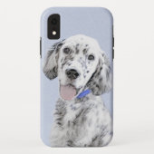 Engelse Setter Blue Belton schilder Dog Art Case-Mate iPhone Case (Achterkant)