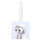Engelse Setter Blue Belton schilder Dog Art Decoratie (Voorkant)