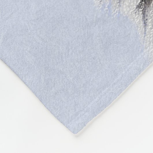 Engelse Setter Blue Belton schilder Dog Art Fleece Deken (Hoek)