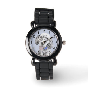 Engelse Setter Blue Belton schilder Dog Art Horloge