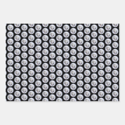 Engelse Setter Blue Belton schilder Dog Art Inpakpapier Vel (Voorkant 3)