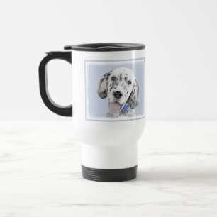 Engelse Setter Blue Belton schilder Dog Art Reisbeker