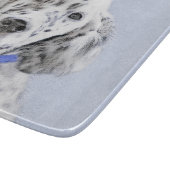 Engelse Setter Blue Belton schilder Dog Art Snijplank (Hoek)