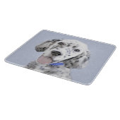 Engelse Setter Blue Belton schilder Dog Art Snijplank (Hoek)