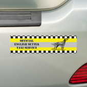 Engelse Setter Bumpersticker (Op auto)