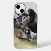 Engelse Setter Case-Mate iPhone Case (Achterkant)