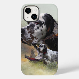 Engelse Setter Case-Mate iPhone 14 Hoesje