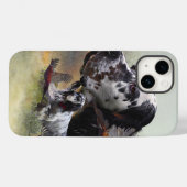 Engelse Setter Case-Mate iPhone Case (Achterkant (horizontaal))