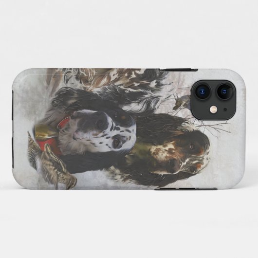 Engelse Setter Case-Mate iPhone Case (Achterkant (horizontaal))