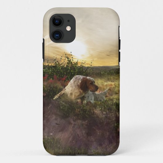 Engelse Setter Case-Mate iPhone Case (Achterkant)