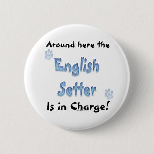 Engelse Setter Charge - Button