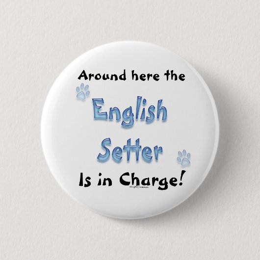 Engelse Setter Charge - Button (Voorkant)