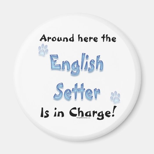 Engelse Setter Charge - Magnet (Voorkant)