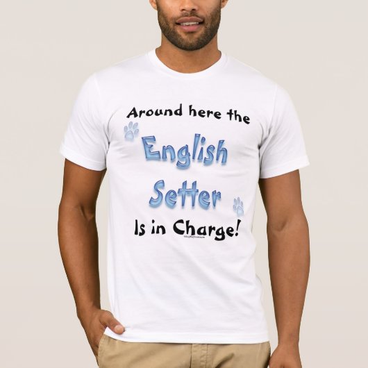 Engelse Setter Charge T-shirt (Voorkant)