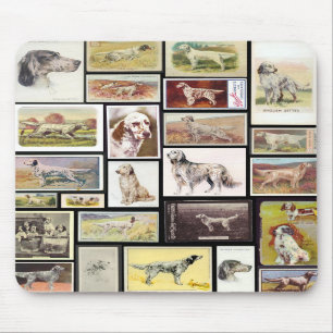  Engelse Setter Cigarette Cards Mousepad Muismat