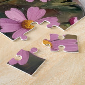 Engelse Setter Cosmos Weide Kunst Legpuzzel (Zijkant)