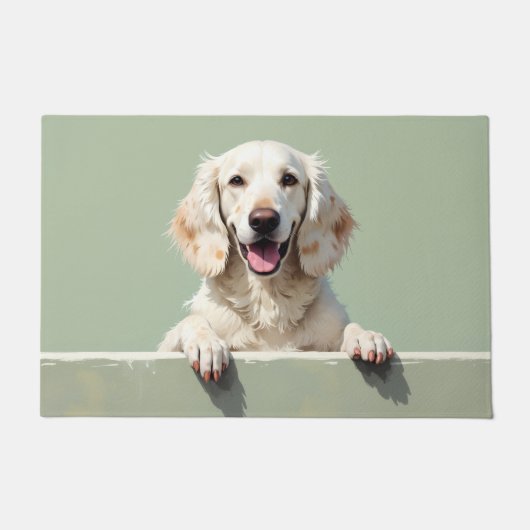 Engelse Setter deurmat Kunst (Voorkant)