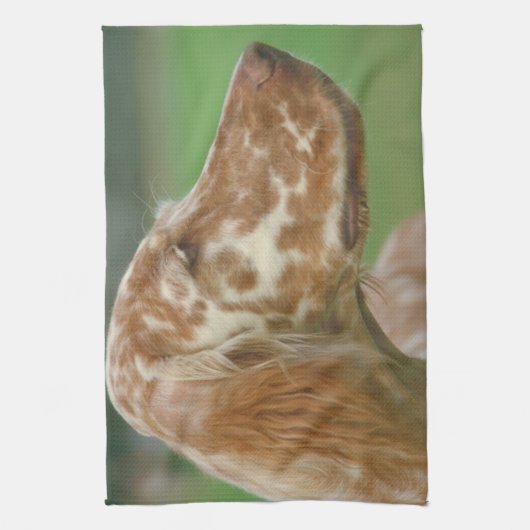 Engelse Setter Dog Kitchen Towel Theedoek (Verticaal)