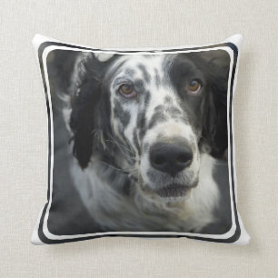 Engelse Setter Dog Pillow Kussen