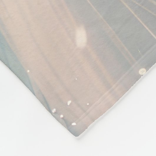 Engelse Setter Dog Riding Motorcycle Kerstmis Fleece Deken (Hoek)