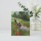 Engelse Setter, fazantjacht Briefkaart (Staand voorkant)