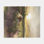 Engelse Setter, fazantjacht Fleece Deken (Voorkant (Horizontaal))