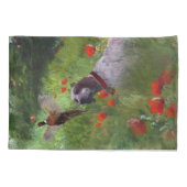 Engelse Setter, fazantjacht Kussensloop (Achterkant)