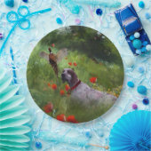 Engelse Setter, fazantjacht Papieren Bordje (Feest)