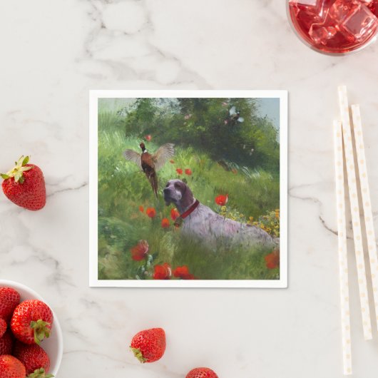 Engelse Setter, fazantjacht Servet (Insitu)