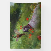 Engelse Setter, fazantjacht Spandoek (Verticaal)