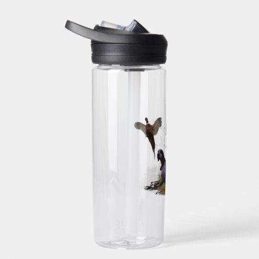 Engelse Setter, fazantjacht Waterfles (Rechts)