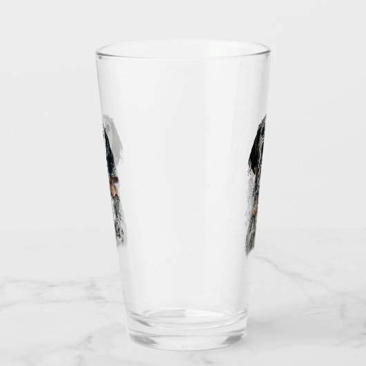 Engelse Setter  Glas (Rechts)