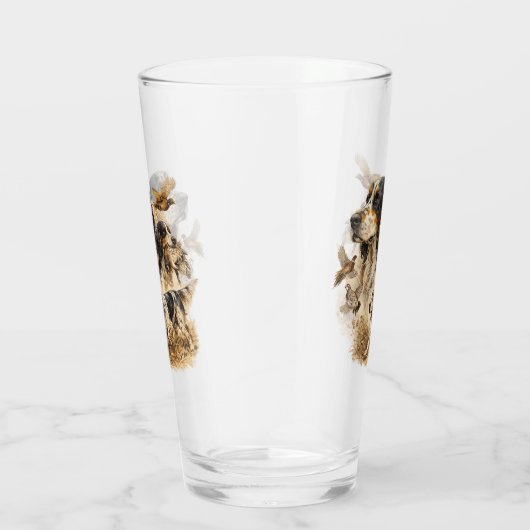 Engelse Setter  Glas (Rechts)