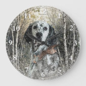 Engelse Setter Grote Klok (Voorkant)