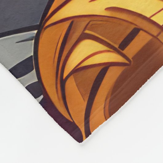 Engelse Setter Halloween Spooky Fleece Deken (Hoek)