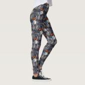 Engelse Setter Halloween Spooky Leggings (Rechts)