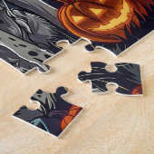 Engelse Setter Halloween Spooky Legpuzzel (Zijkant)