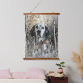 Engelse Setter  Hangend Wandkleed (Slaapkamer)