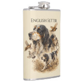 Engelse Setter  Heupfles (Rechts)