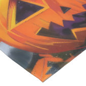 Engelse Setter hond Halloween heks en pompoen Tafelkleed (Gekanteld)