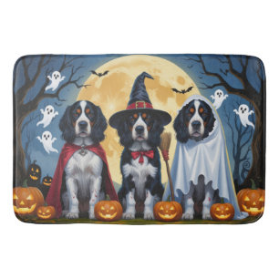 Engelse Setter Honden Pompoen Halloween Grappig Badmat